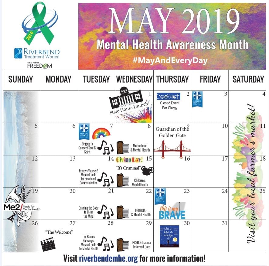 Mental Health Awareness Calendar prntbl.concejomunicipaldechinu.gov.co